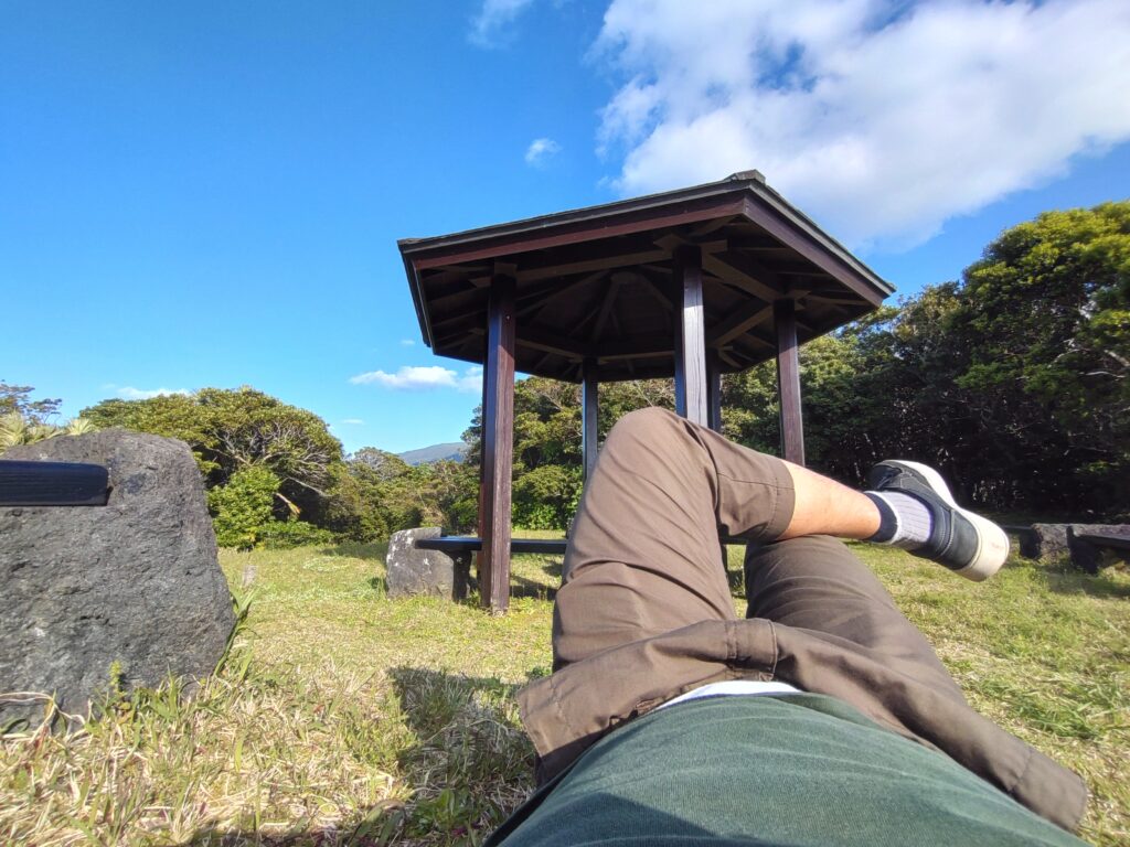 八丈植物公園徳里山展望台