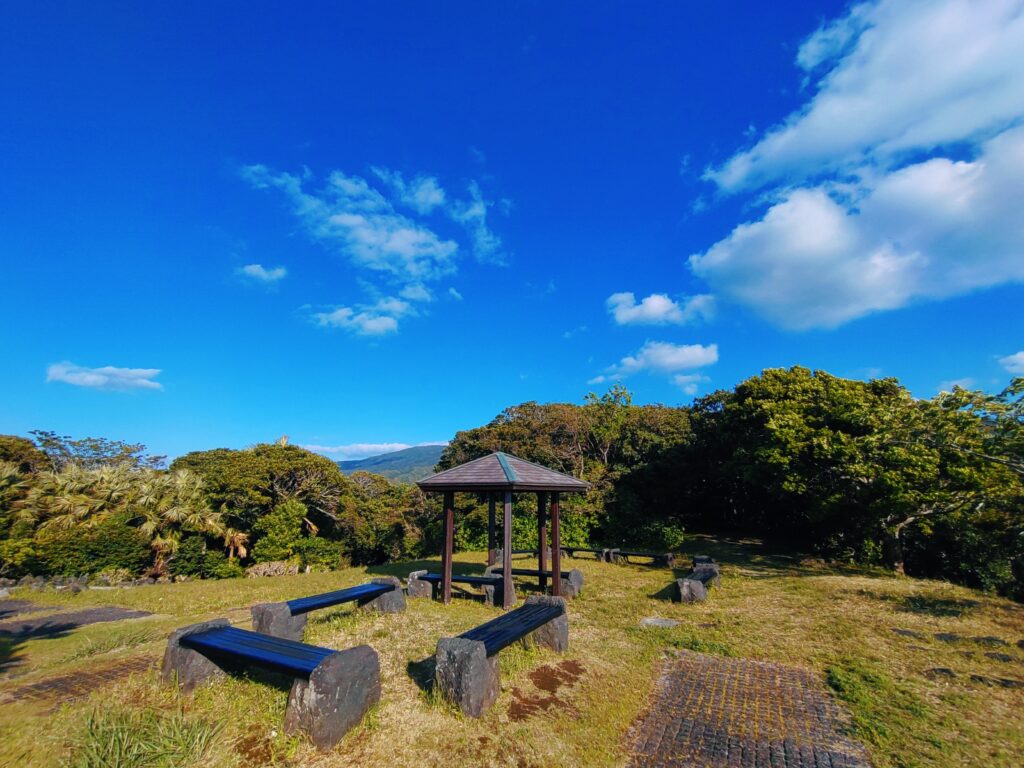 八丈植物公園徳里山展望台