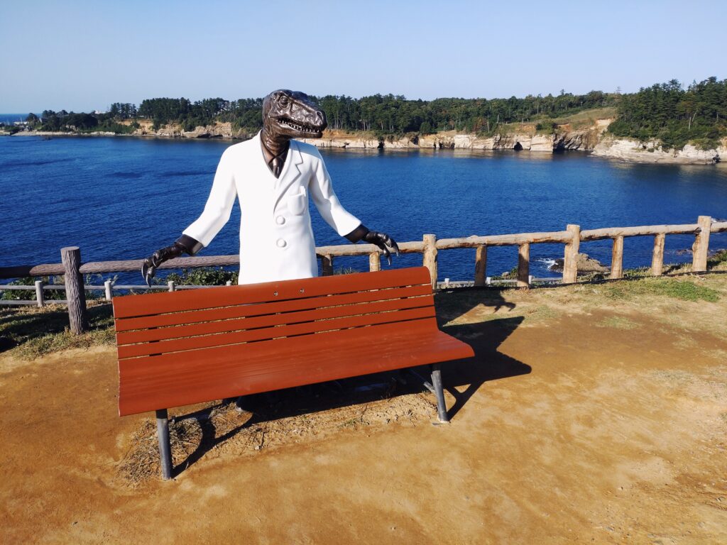 東尋坊恐竜博士